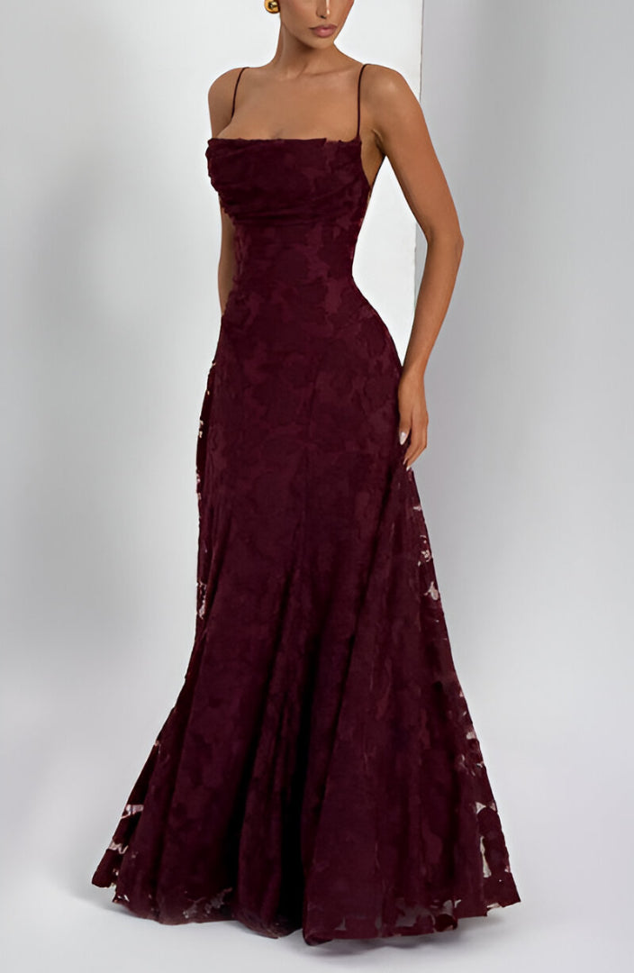 Valenne | Lace Corset Maxi Dress