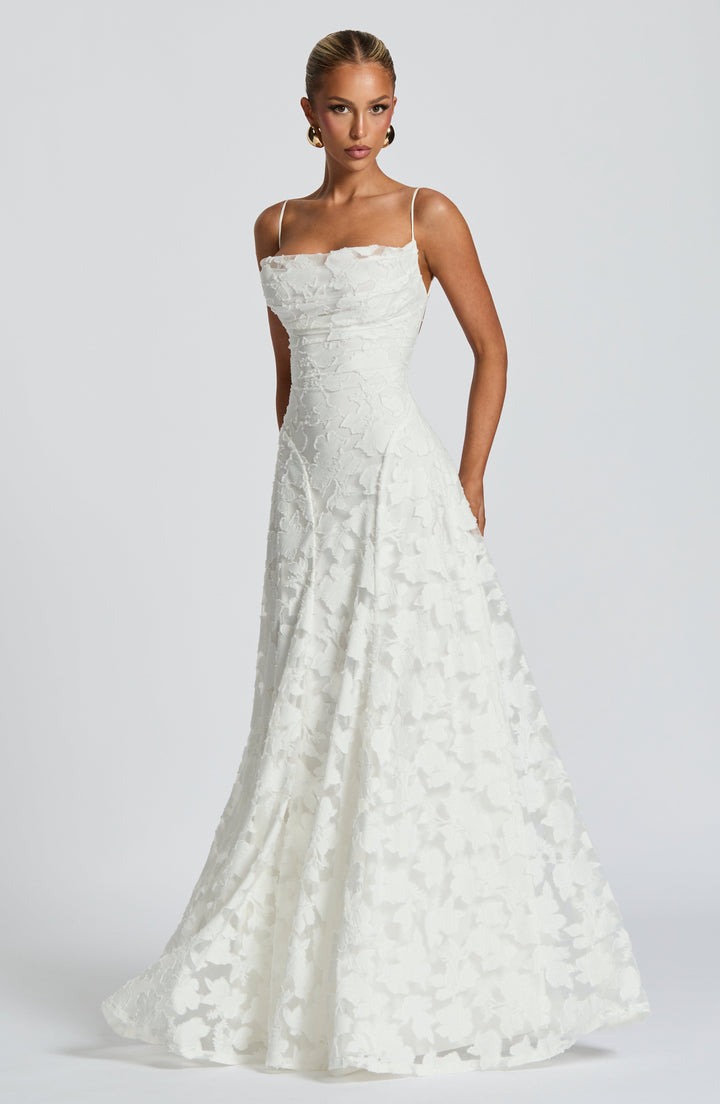 Avelira | Draped Maxi Dress