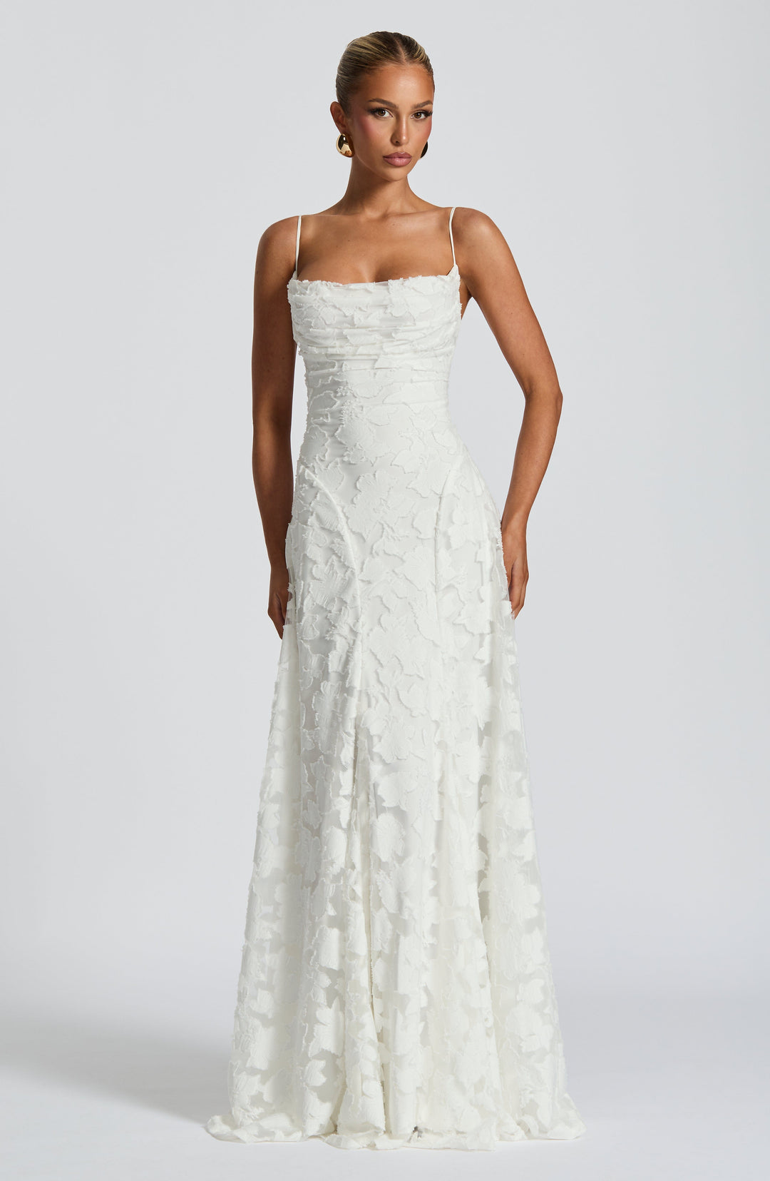 Avelira | Draped Maxi Dress
