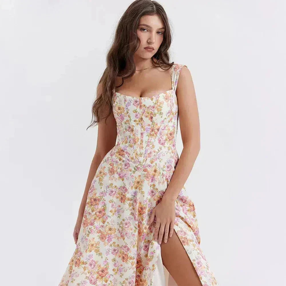 Juliette | Floral Midi Dress