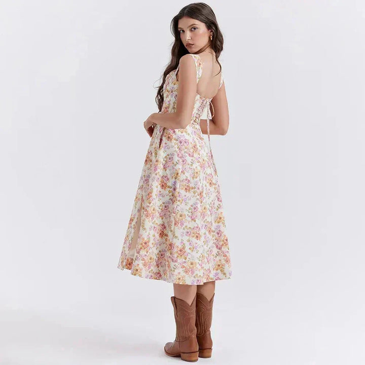 Juliette | Floral Midi Dress
