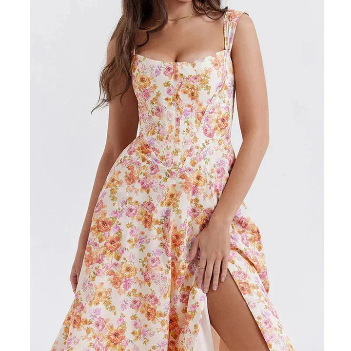 Juliette | Floral Midi Dress