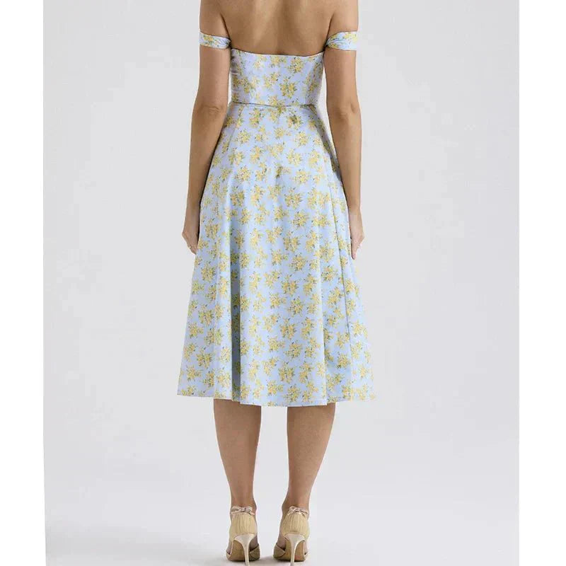 Juliette | Floral Midi Dress