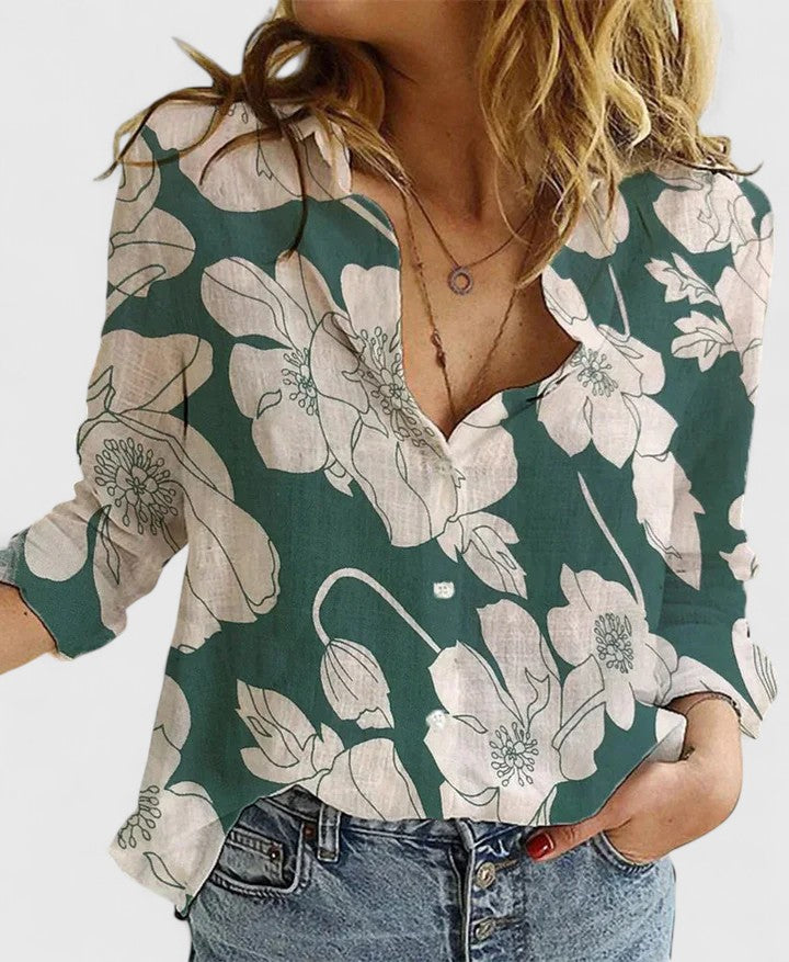 Elvara | Button Blouse