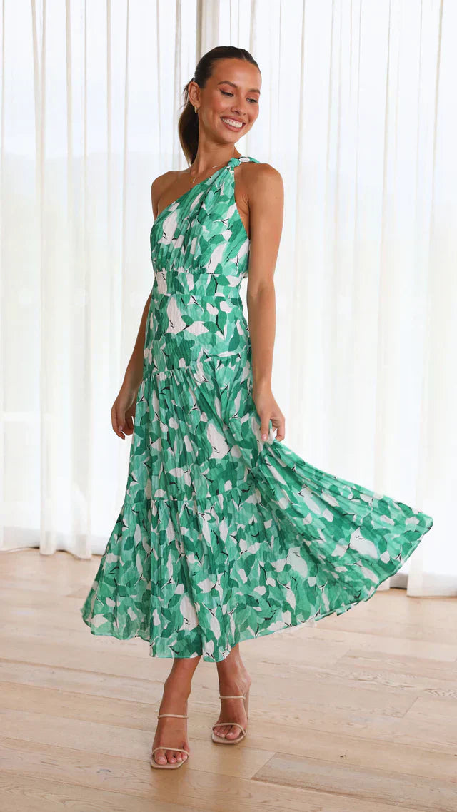 Ariana | Robe Maxi à Une Épaule