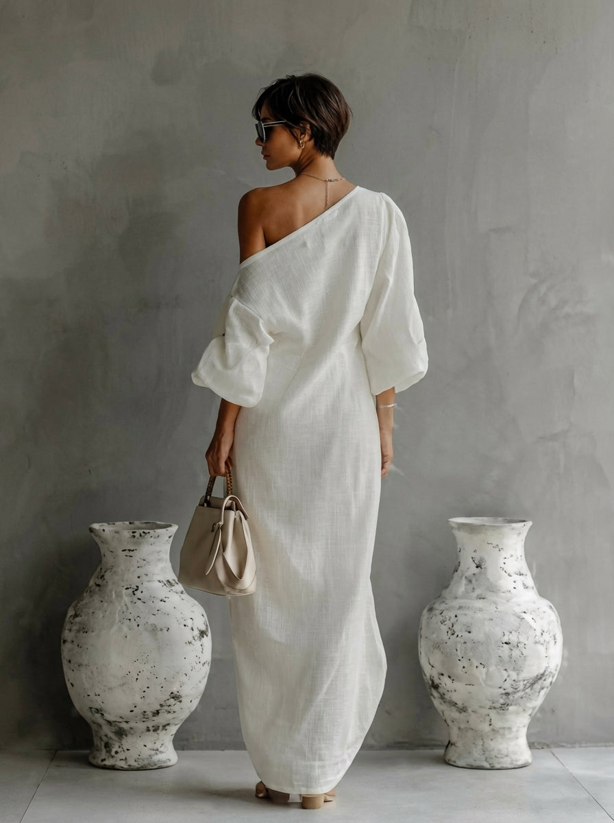 Nelléa | One Shoulder Maxi Dress