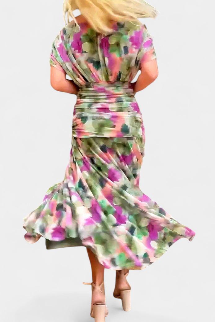 Elarana | Floral Maxi Dress