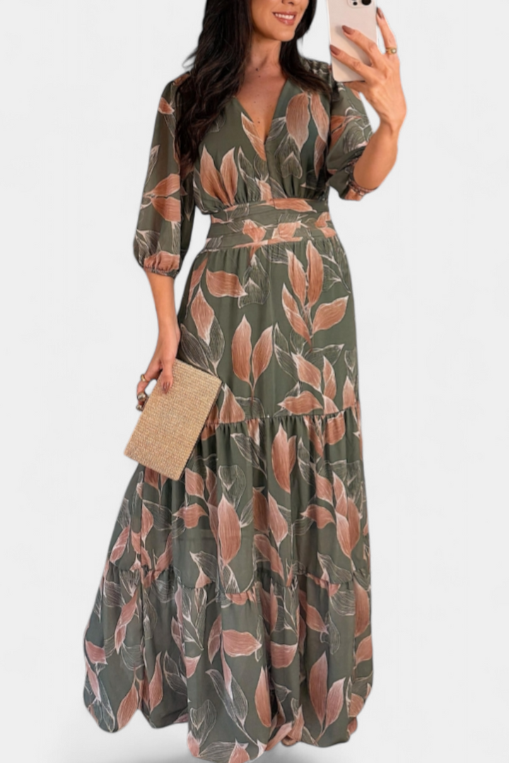 Marévi | Floral Maxi Dress