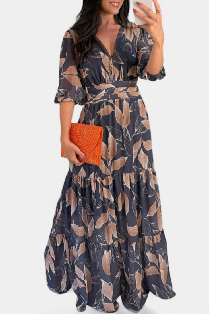 Marévi | Floral Maxi Dress