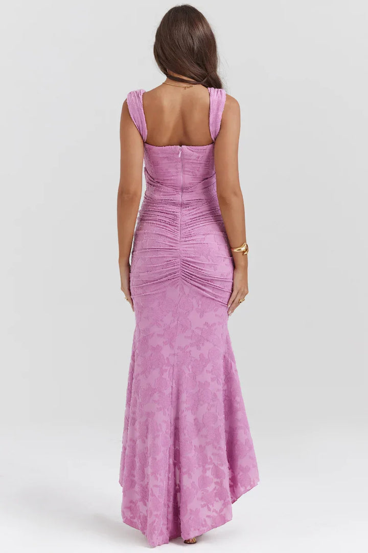 Valerie | Square Neck Corset Maxi Dress