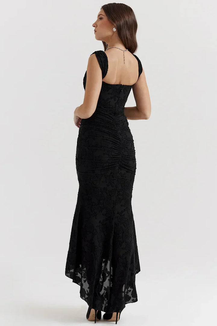 Valerie | Square Neck Corset Maxi Dress