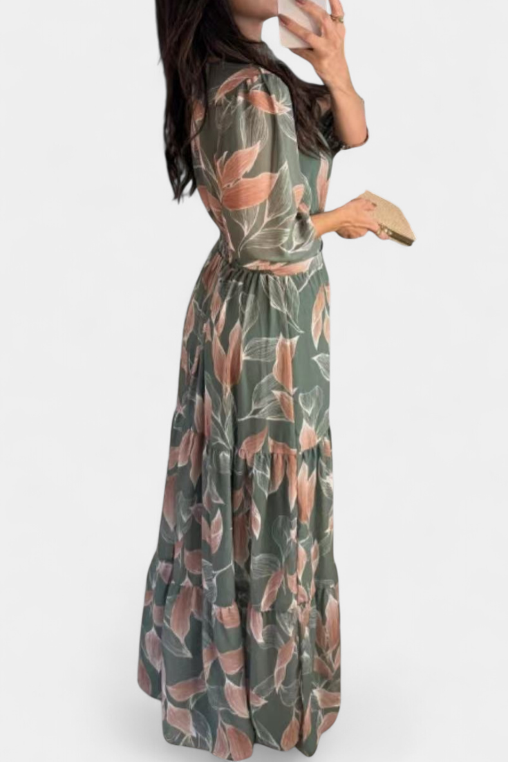Marévi | Floral Maxi Dress