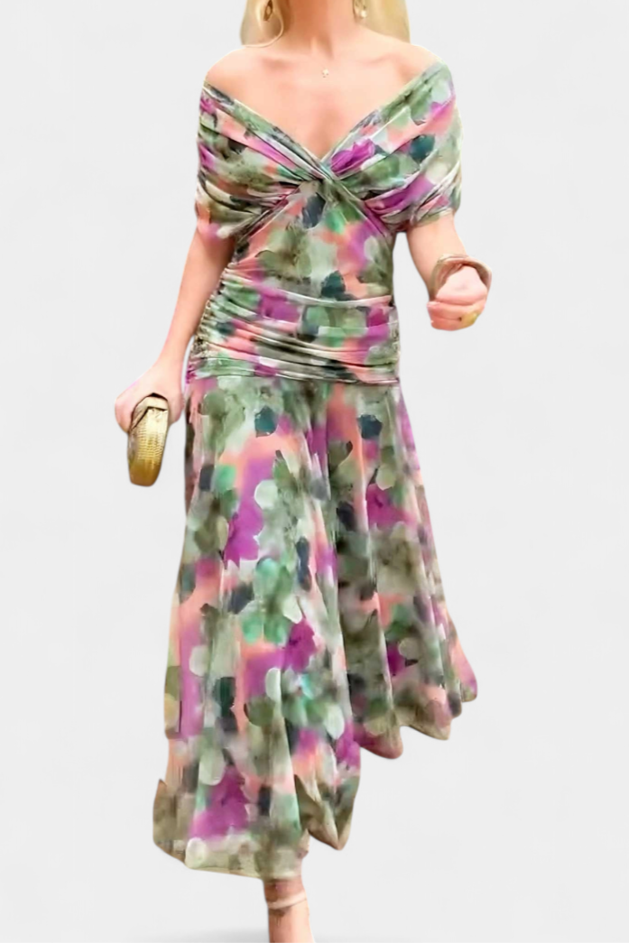 Calyra | Wrap Maxi Dress