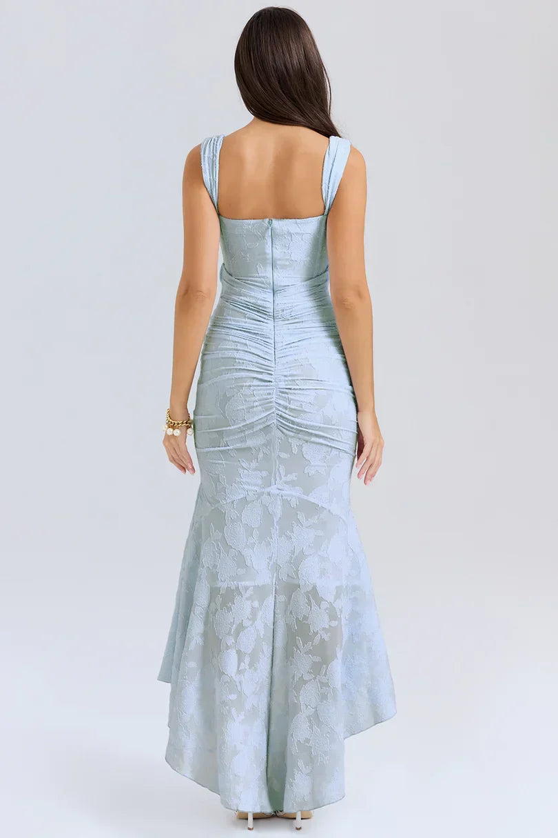 Valerie | Square Neck Corset Maxi Dress