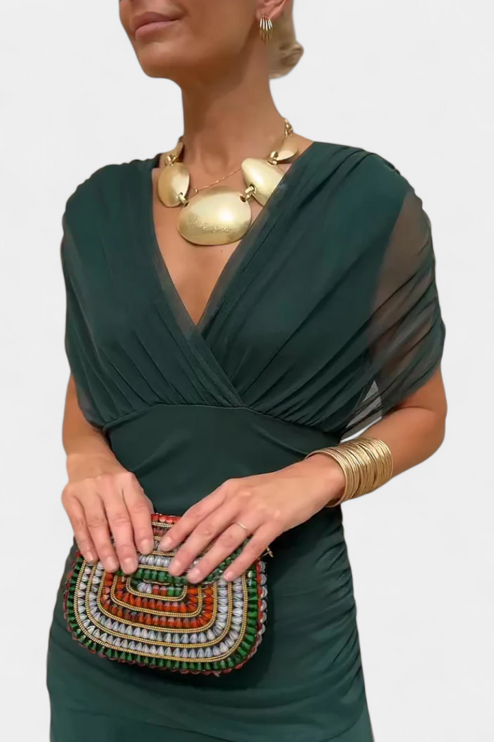 Calyra | Wrap Maxi Dress