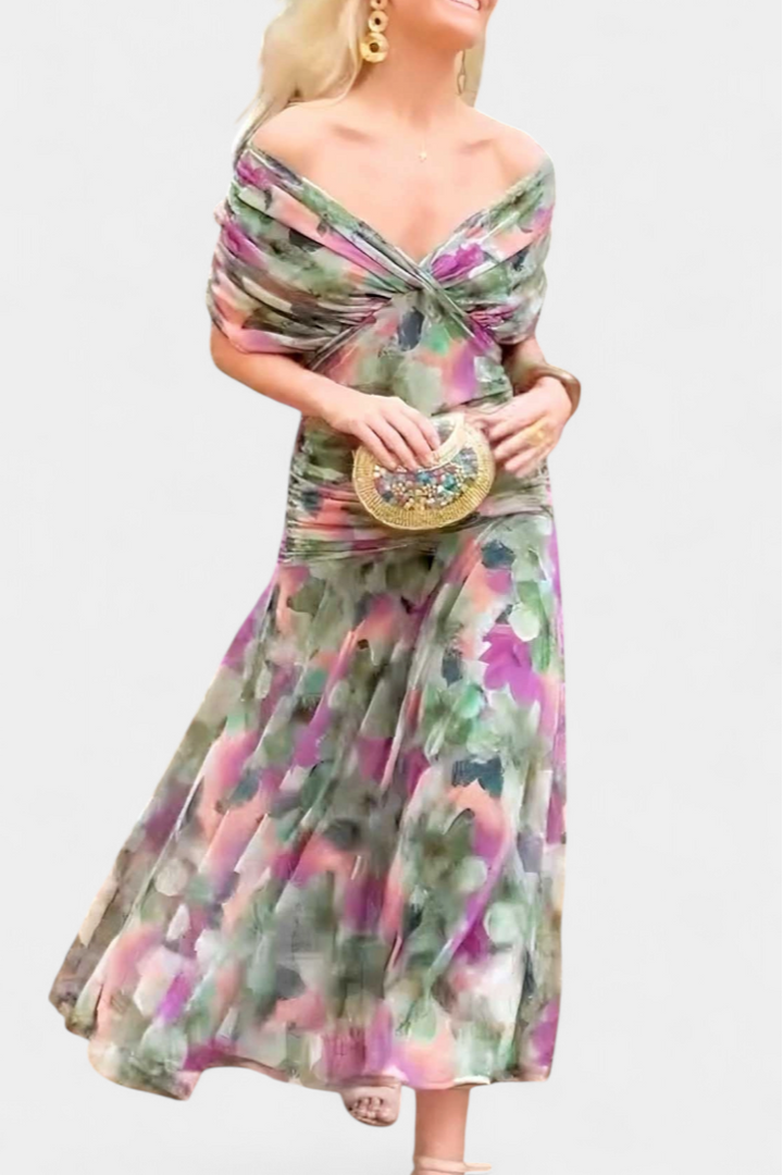 Calyra | Wrap Maxi Dress
