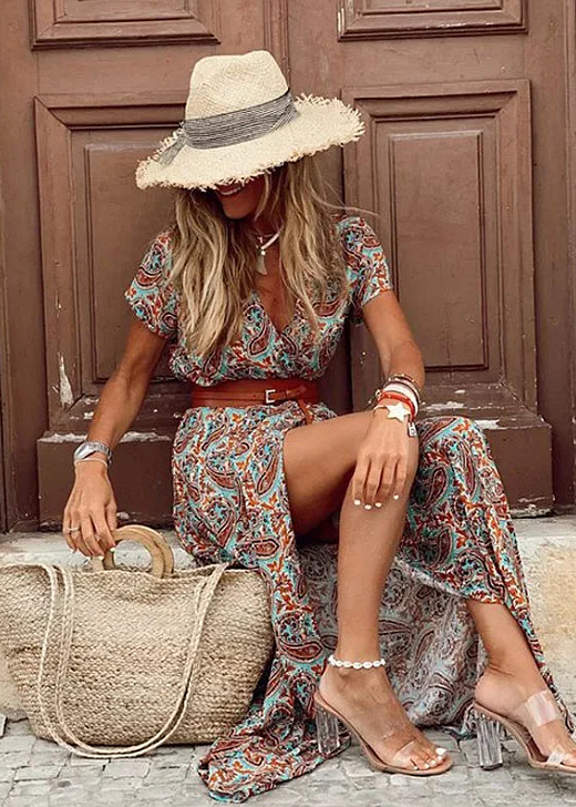 Savannah | Bohemian Maxi Dress