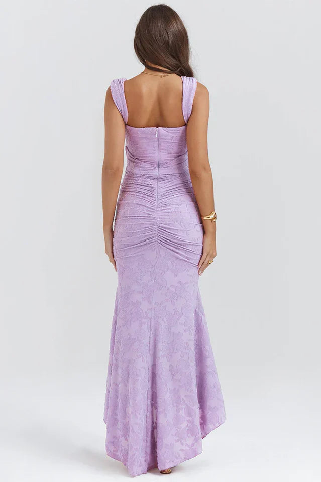 Valerie | Square Neck Corset Maxi Dress