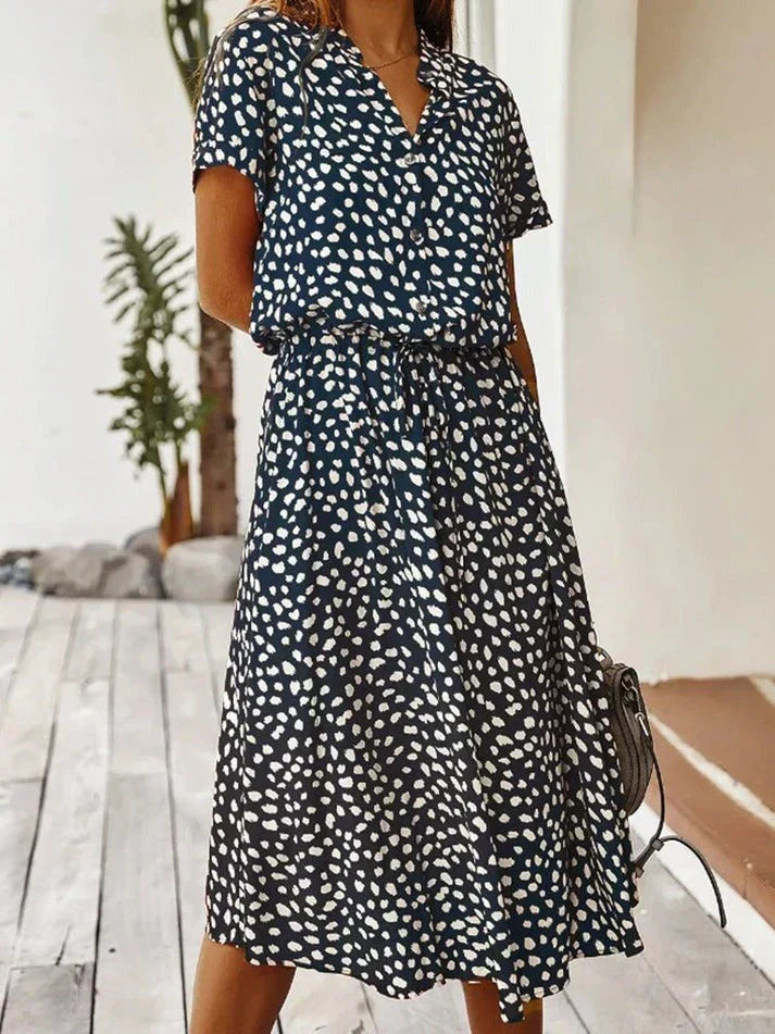 Maëva | Robe à Volants en V