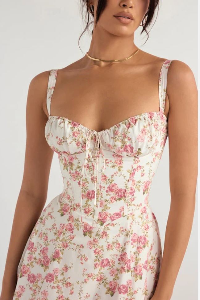Nina | Robe Midi Colorée