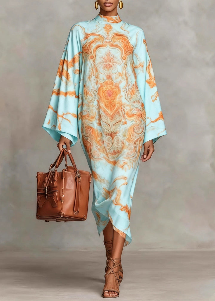 Aurelya | Stand Collar Maxi Dress