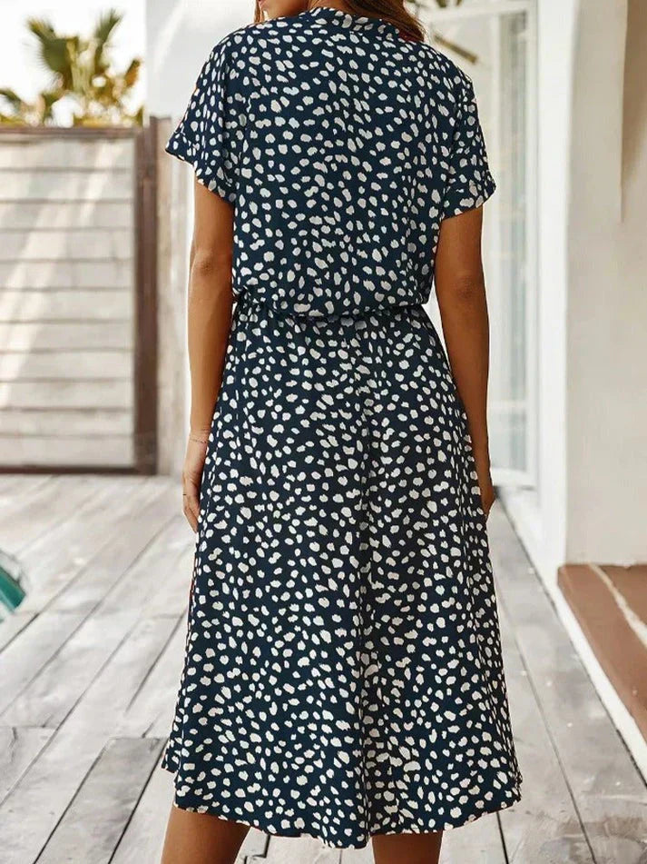 Maëva | Robe à Volants en V