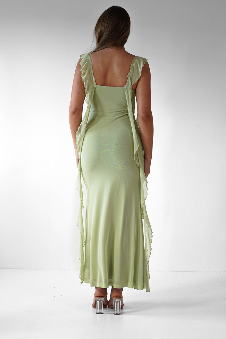 Zaria | Ruffle Maxi Dress