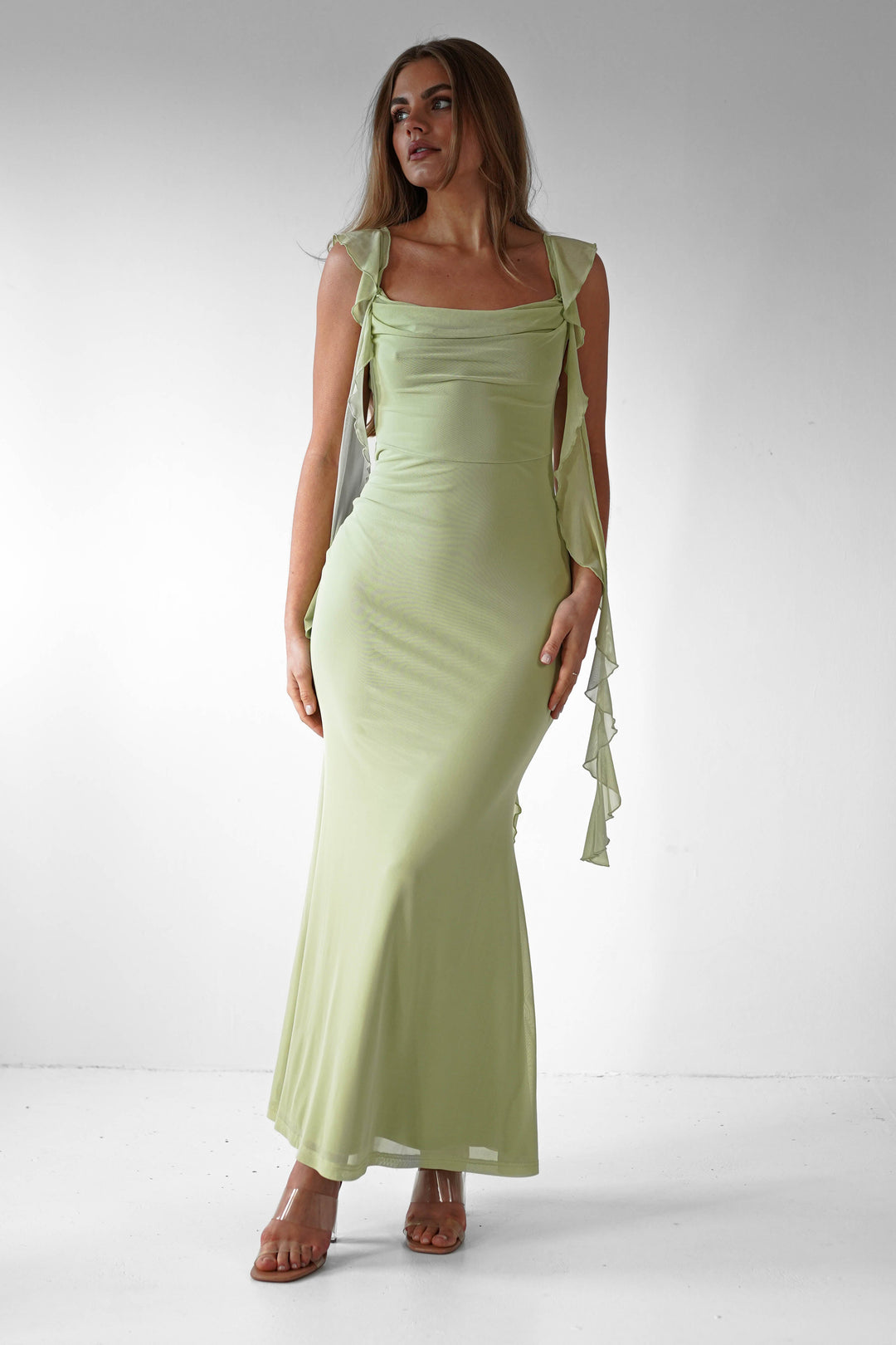 Zaria | Ruffle Maxi Dress