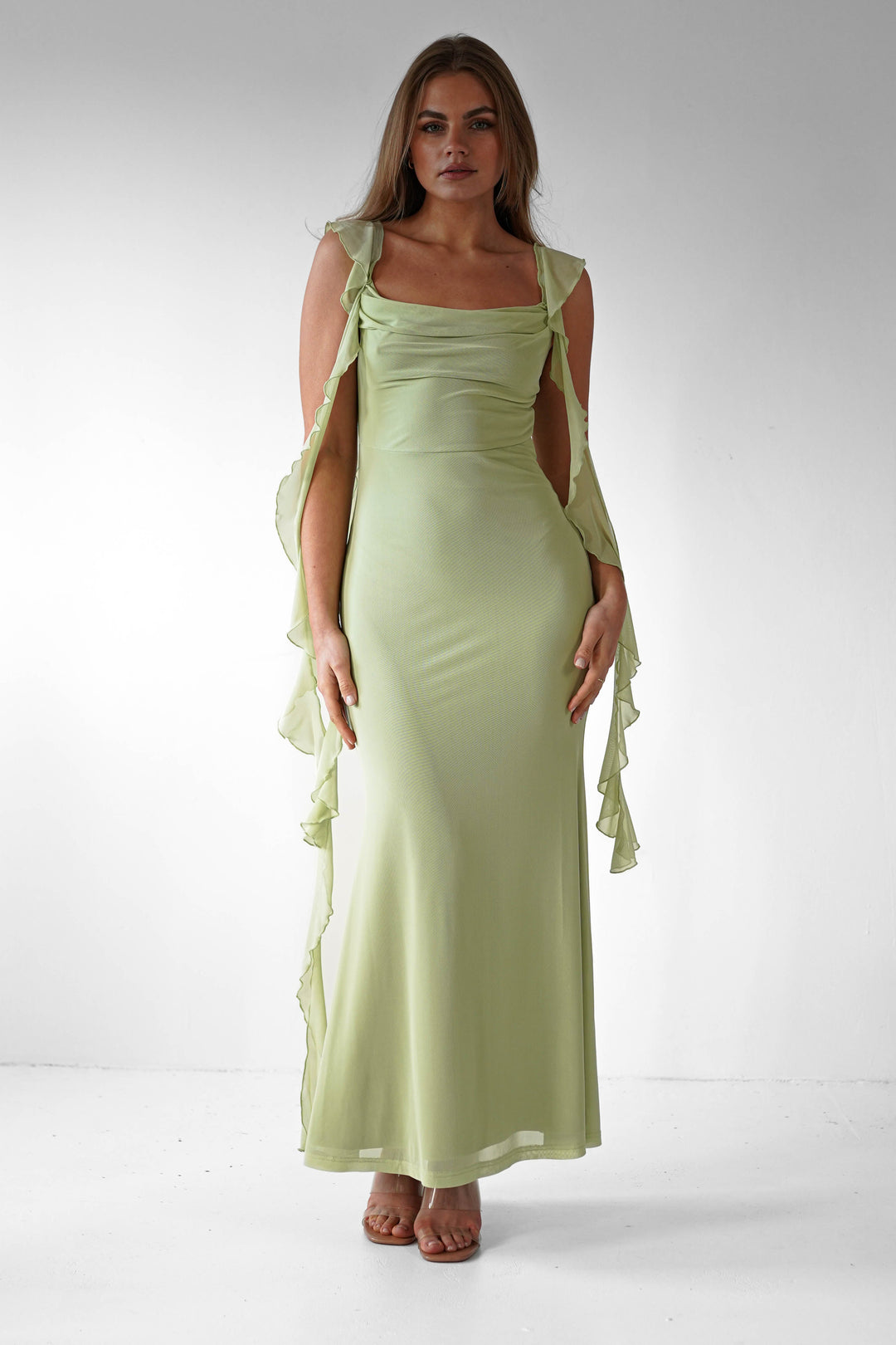Zaria | Ruffle Maxi Dress
