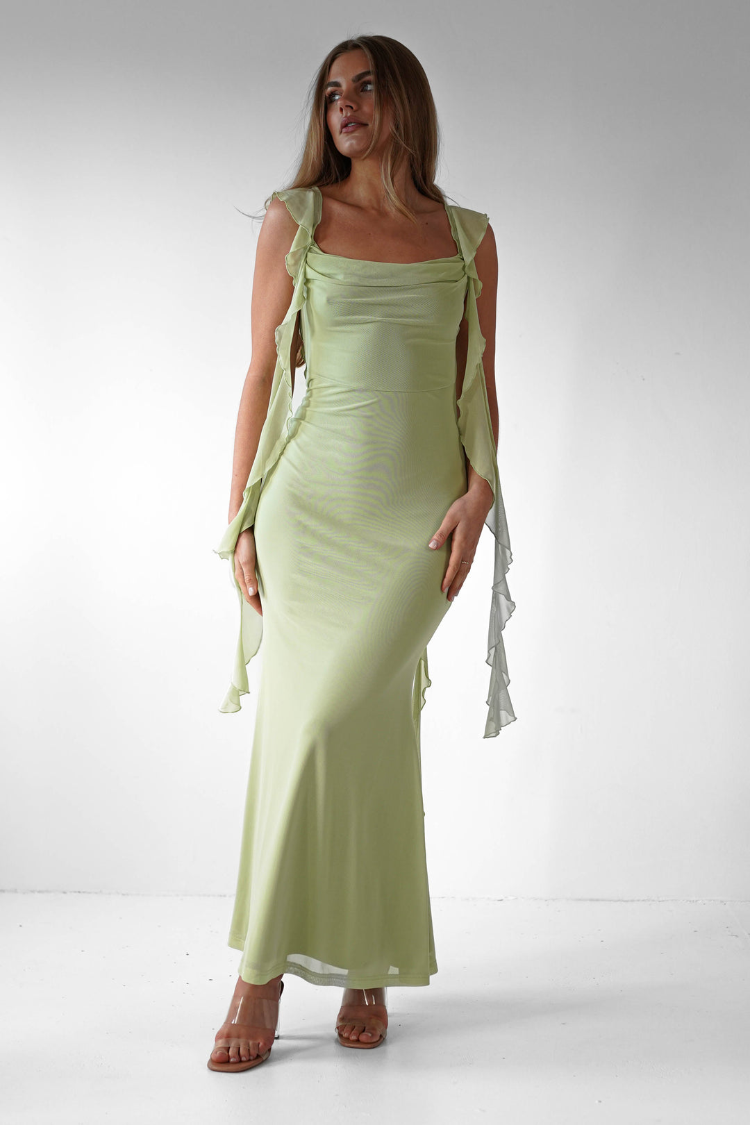 Zaria | Ruffle Maxi Dress