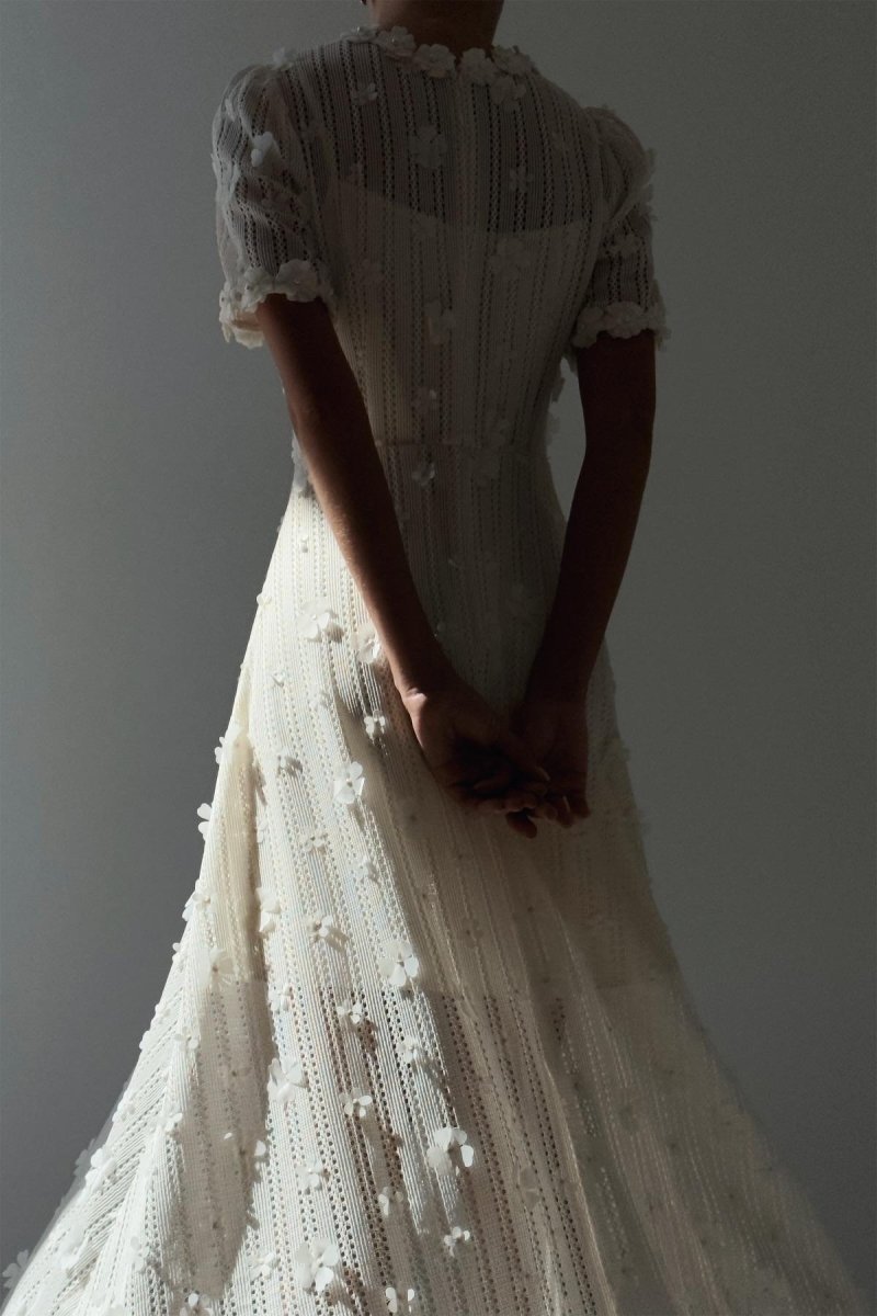 Alira | Robe midi en dentelle
