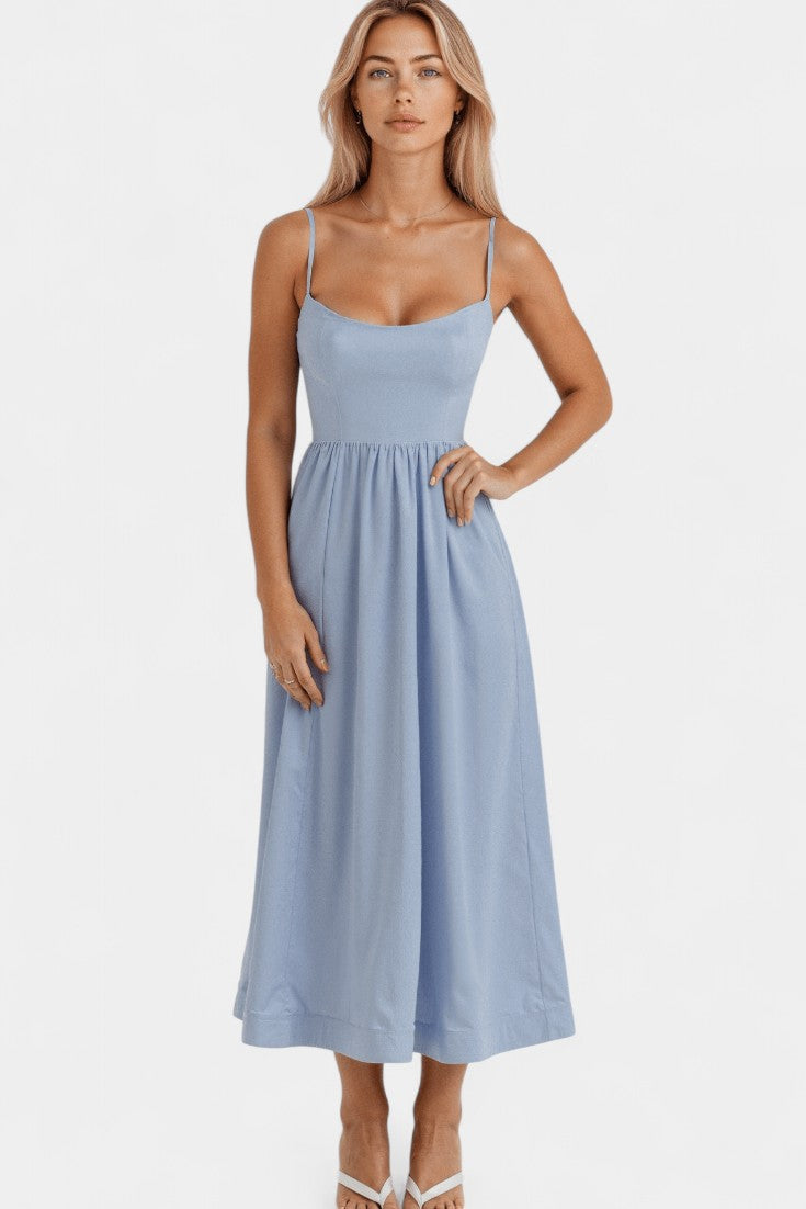 Orélia | Sleeveless Midi Dress