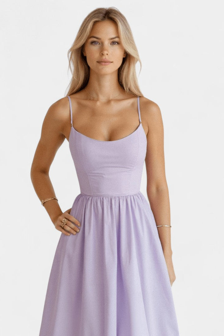 Orélia | Sleeveless Midi Dress