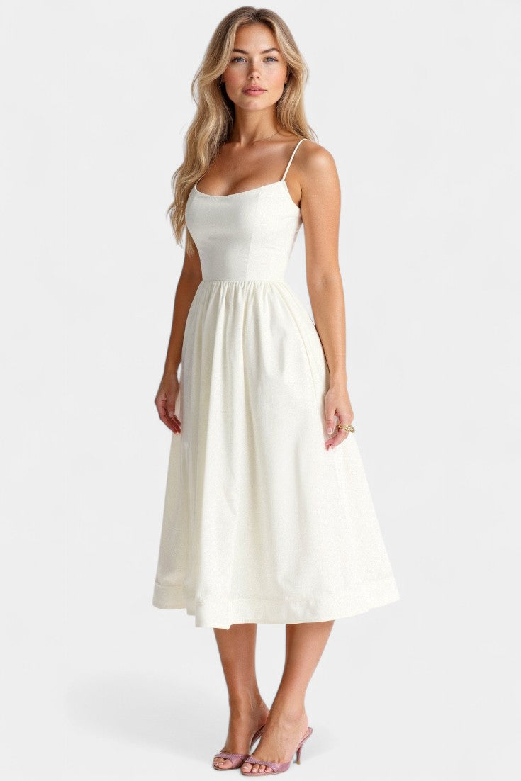 Orélia | Sleeveless Midi Dress