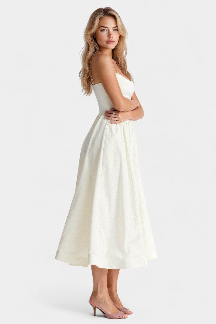 Orélia | Sleeveless Midi Dress