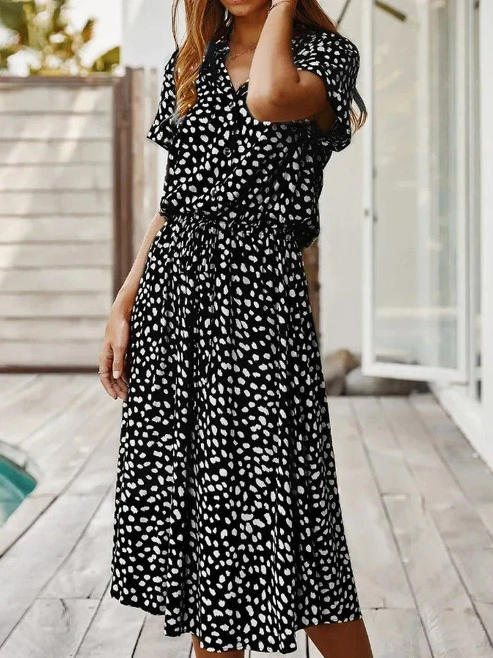 Maëva | Robe à Volants en V