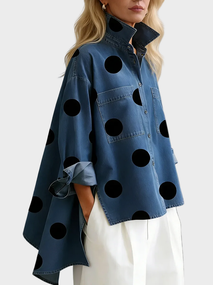 Cireya | Stand-Collar Top