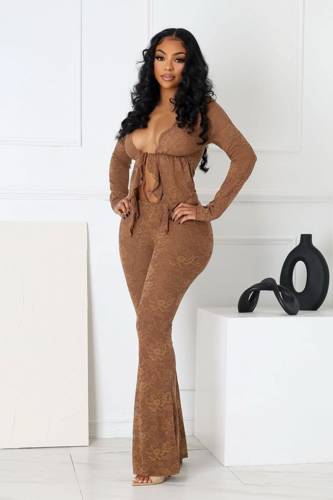 Zare | Lace Two-Piece Set