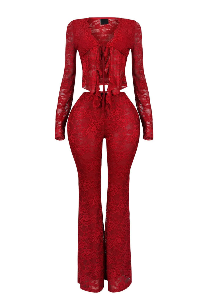 Zare | Lace Two-Piece Set