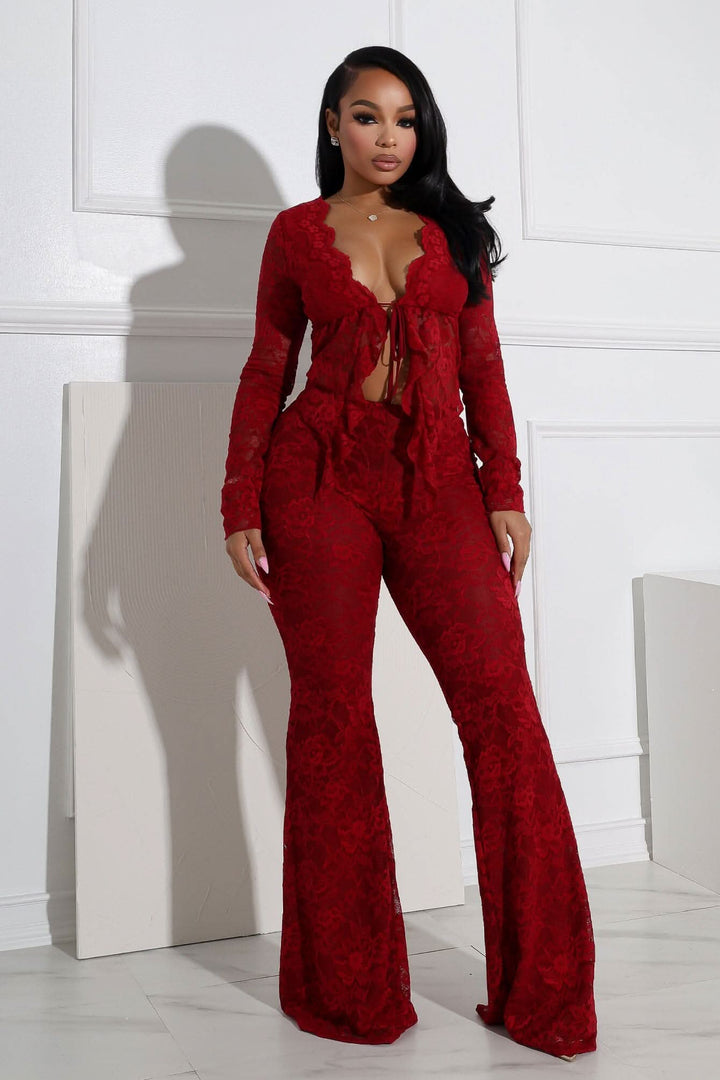 Zare | Lace Two-Piece Set