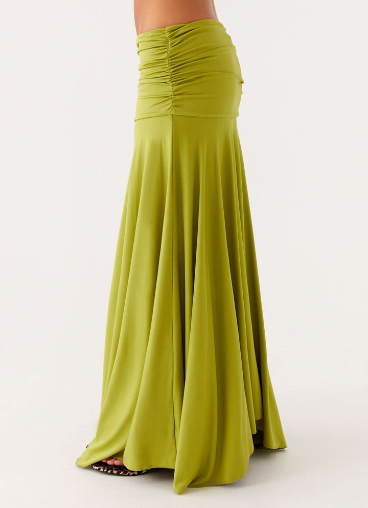 Zalira | Ruched Two-Piece Maxi Set