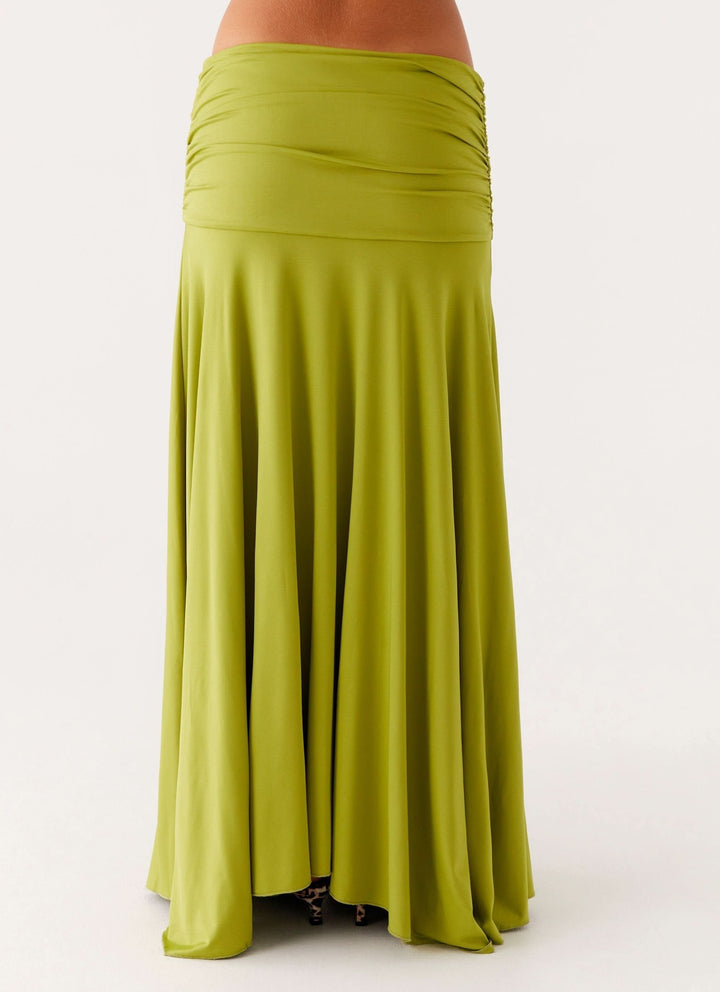 Zalira | Ruched Two-Piece Maxi Set
