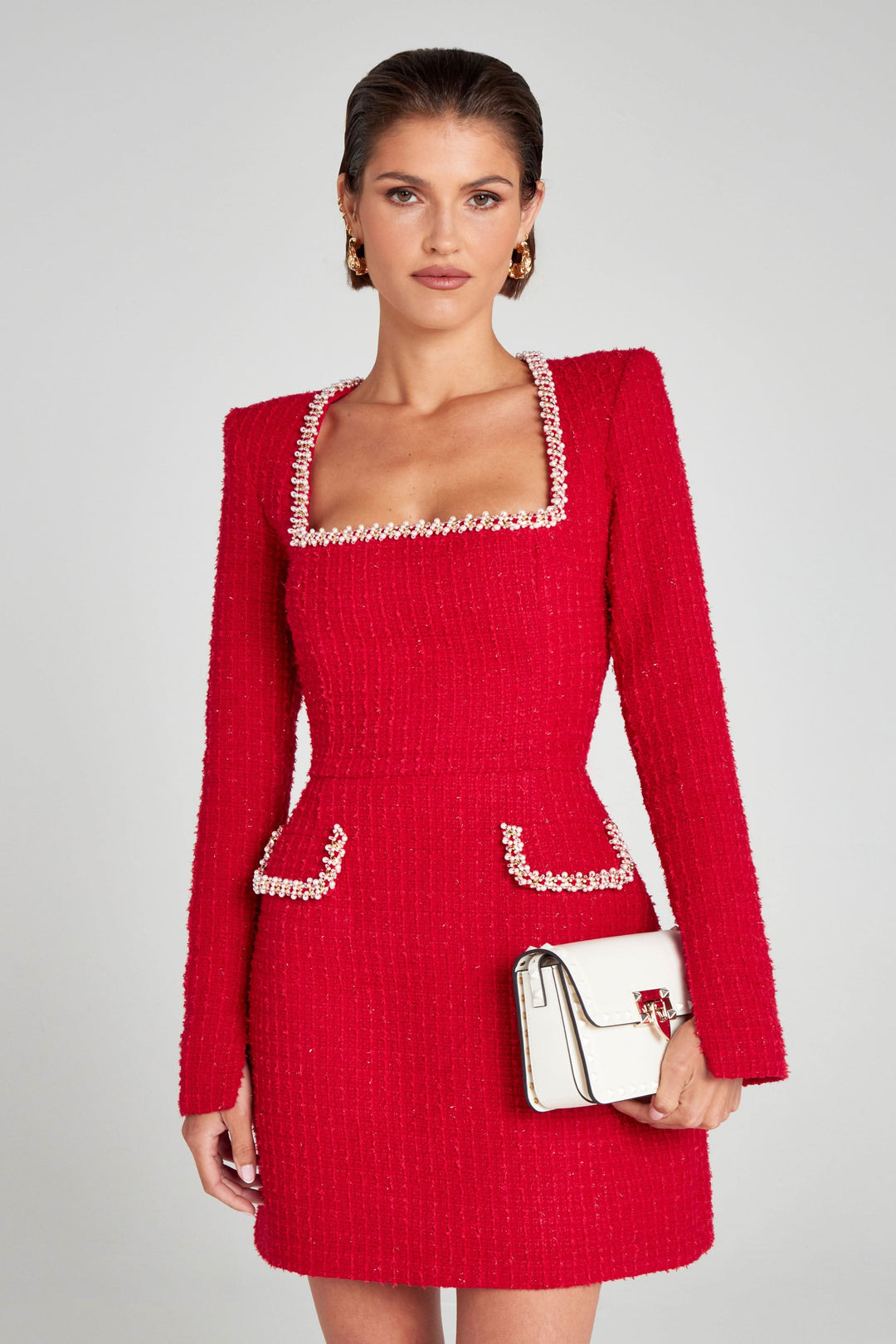 Céleste | Tweed Mini Dress