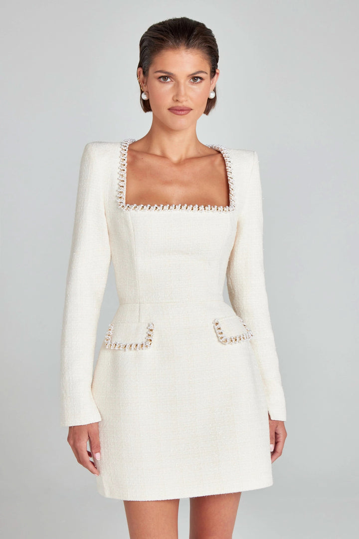 Céleste | Tweed Mini Dress