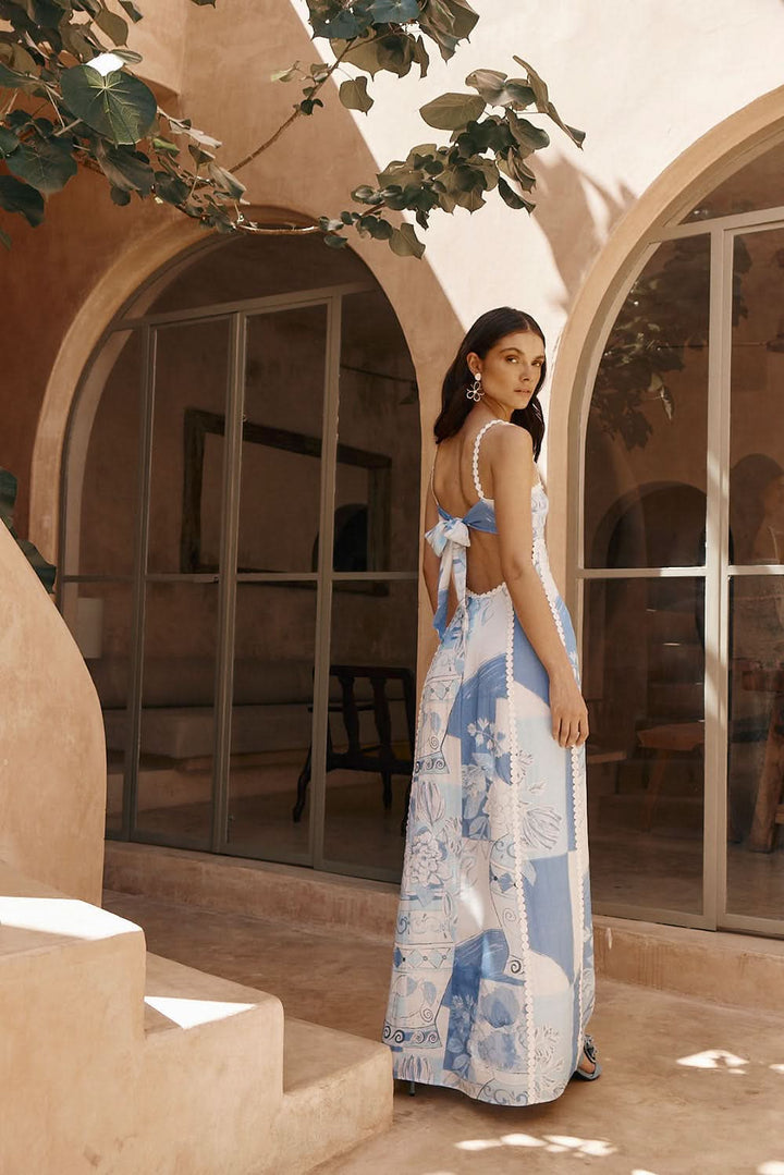 Noa | Printed Maxi Dress