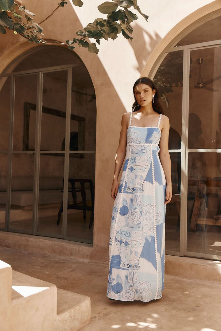 Noa | Printed Maxi Dress