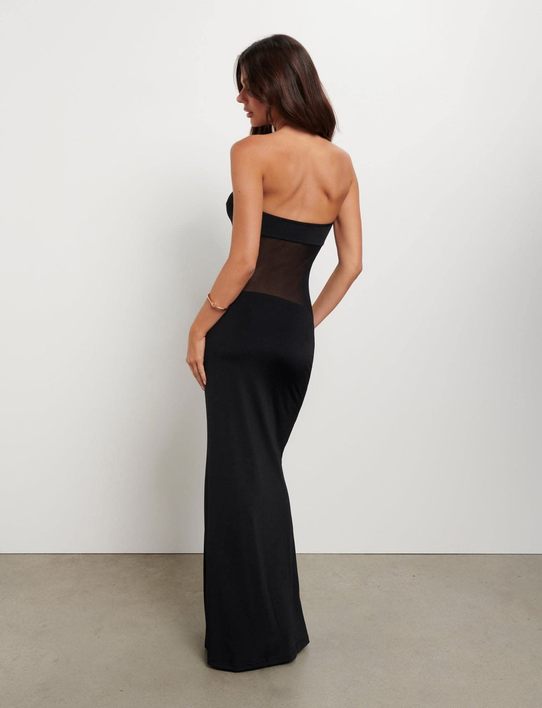 Zarela | Strapless Floral Maxi Dress