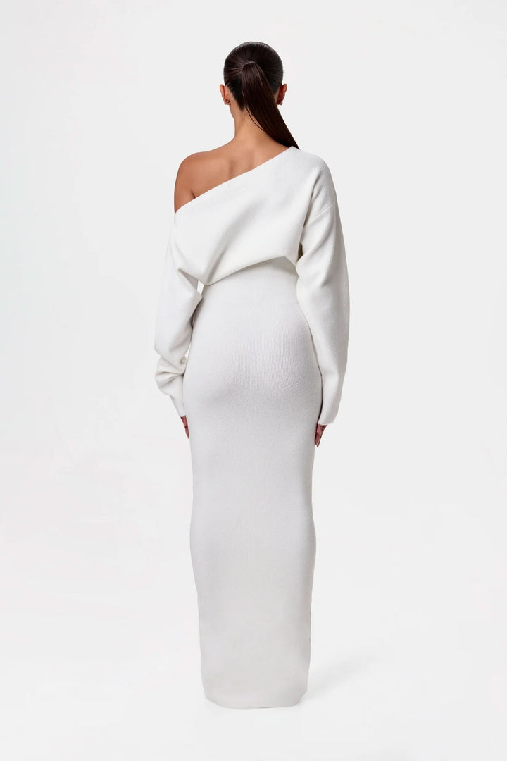 Noéva | Off-Shoulder Knit Maxi Dress