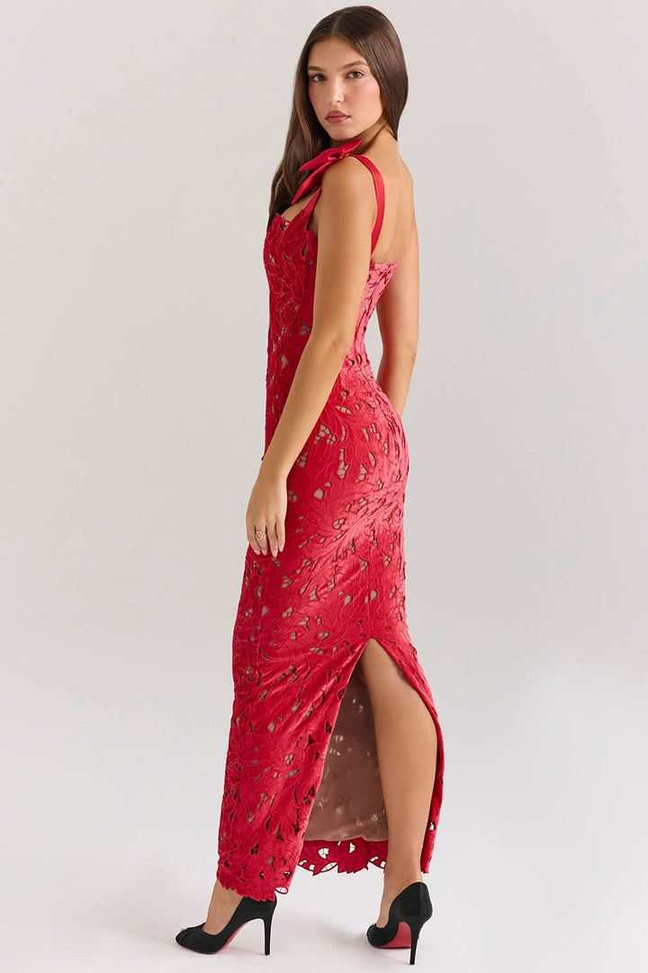 Calira | Lace Maxi Dress