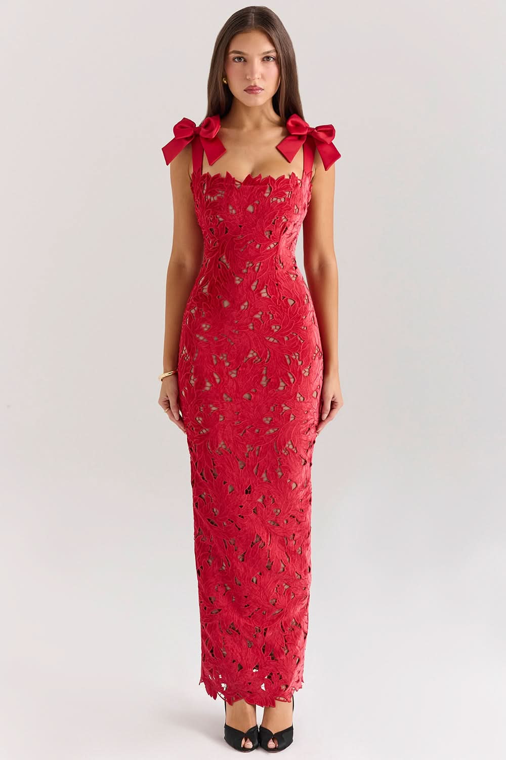 Calira | Lace Maxi Dress